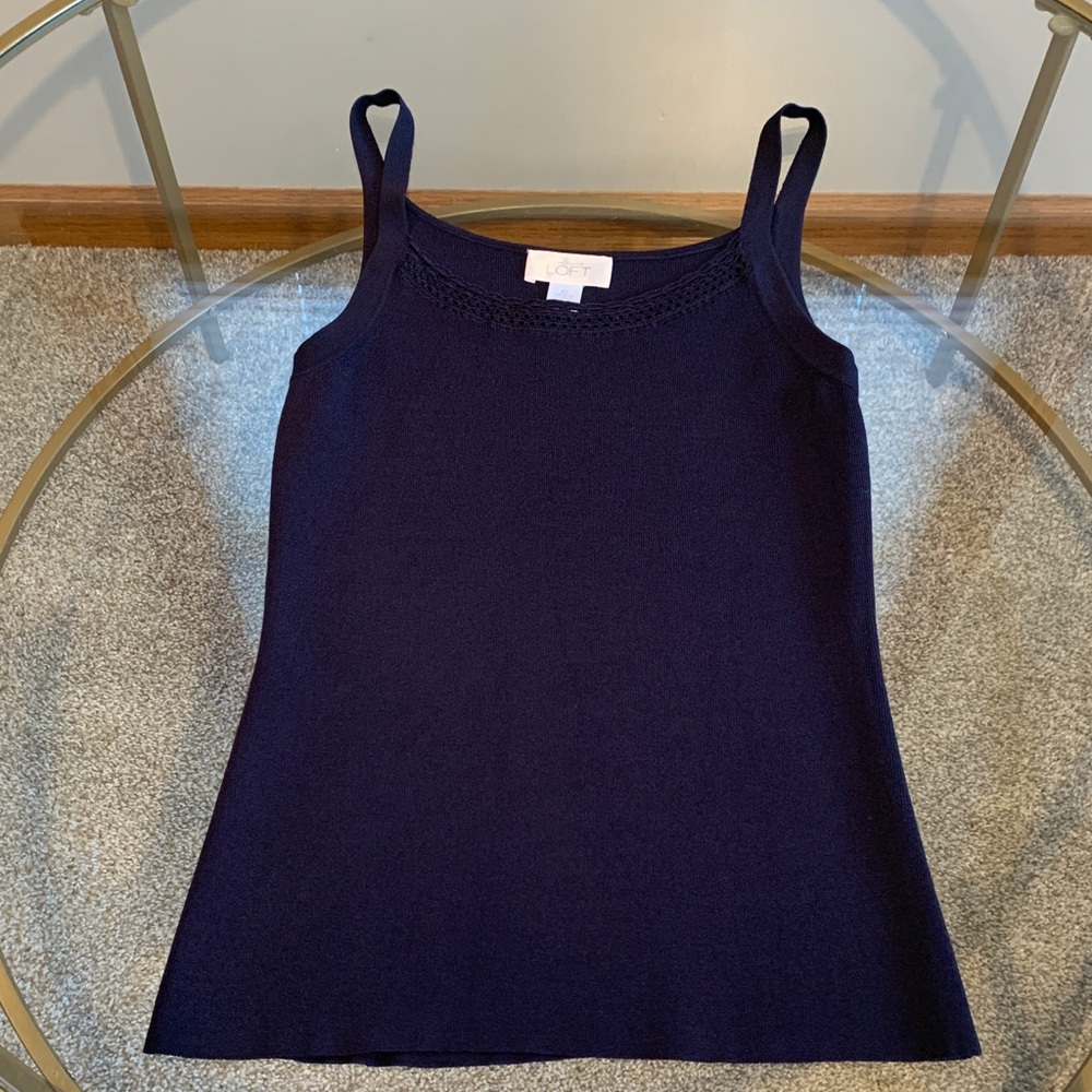 Loft Navy Sweater Set Size XS - Picture 9 of 16